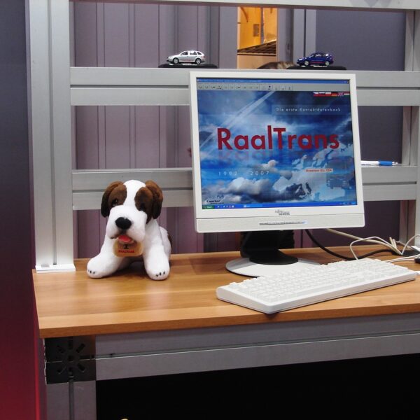 Veletrh Mnichov a na monitoru RAALTRANS Editor verze 7 (2009)